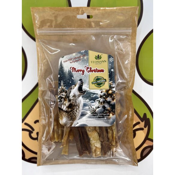 Bárányfejbőr szárítva Karácsonyi díszcsomagolásban 125g, Teomann