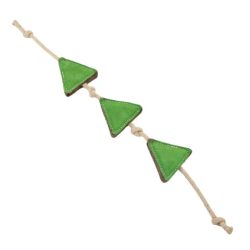 Bőr fenyők kötélen Karácsonyi kutyajáték, Barry King