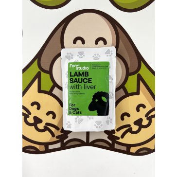   Báránymájas szósz sütőtökkel kutyáknak és cicáknak Food Studio, 100ml