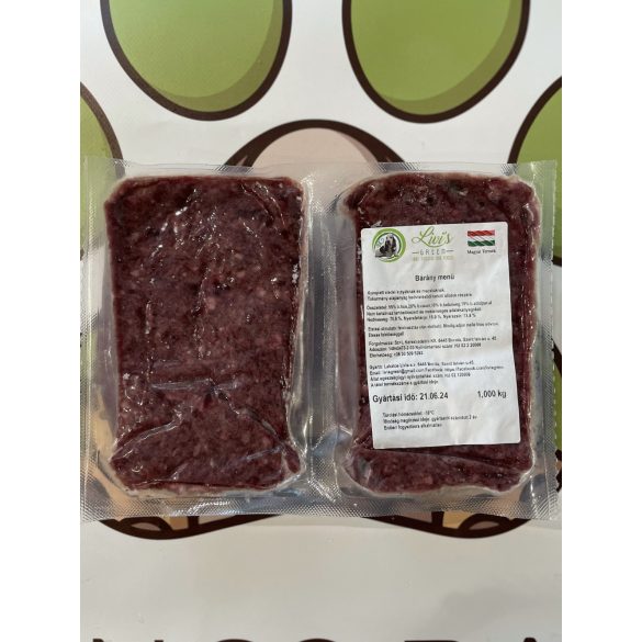 Bárány menü - 100% bárány 2*500g