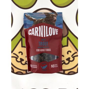 Pisztráng kaporral soft snack 200g, Carnilove