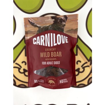 Vaddisznó csipkebogyóval crunchy snack 200g, Carnilove