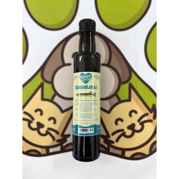 Csukamájolaj 250ml BARF LOVE Csukamájolaj 250ml BARF LOVE