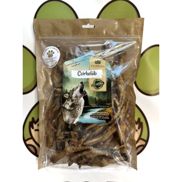 Csirkeláb szárítva 500g, Teomann