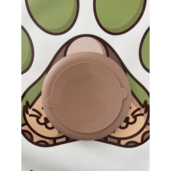 Evéslassító és habzsolásgátló tál Yin-yang Dusty Pink