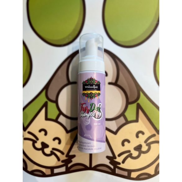 Furdex sampon érzékeny bőrre 200ml Whizzopet