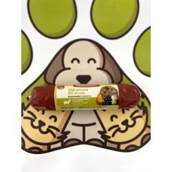   Kecske báránnyal, sütőtökkel, áfonyával és fehér répával párolt menü 400g Meatlove