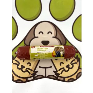 Kecske báránnyal, sütőtökkel, áfonyával és fehér répával párolt menü 400g Meatlove