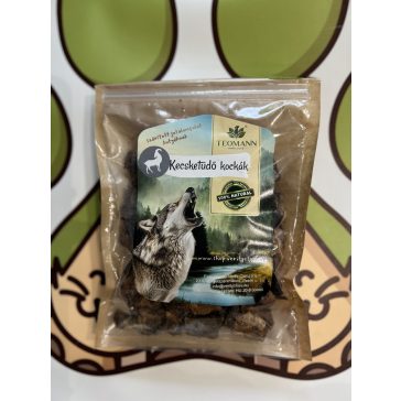 Kecsketüdő kockák szárítva 125g, Teomann