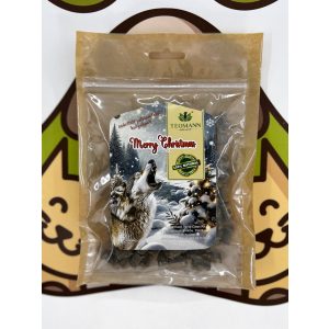 Kecske tréning snack Karácsonyi díszcsomagolásban 100g, Teomann
