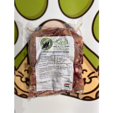 Kacsa szárnyközép és vég 1kg Livi's Green