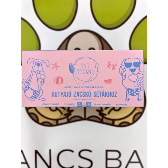 Kakizacsi - Bag Organi Biológiailag lebomló Bubble Gum 21 tekercs