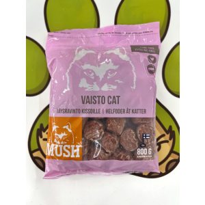 Mush Cat Pink Csirke-Sertés komplett menü macskáknak 800g