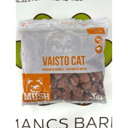Mush Cat White Marha-Sertés komplett menü macskáknak 3kg
