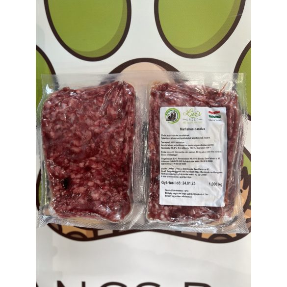 Marhahús darálva 2*500g Livi's Green