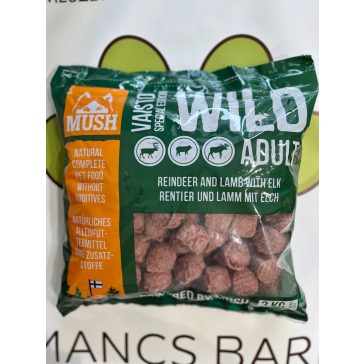   Mush Wild Rénszarvas-Bárány-Jávorszarvas komplett menü 3kg