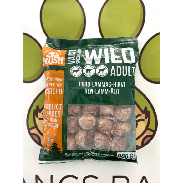 Mush Wild Rénszarvas-Bárány-Jávorszarvas komplett menü 800g