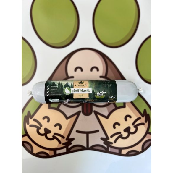 Nyúl párolt húsrolád 400g, Teomann