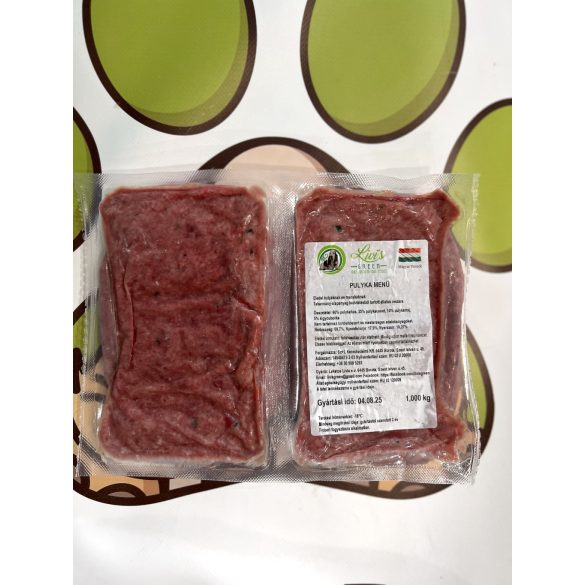 Pulyka menü 2*500g Livi's Green
