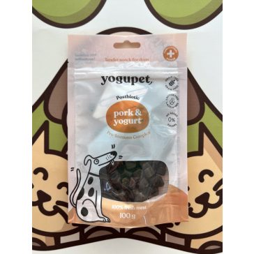 Sertés, joghurt tender snack 100g, Yogupet