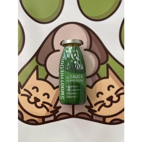 SmoothieDog Bárányhús smoothie menü kutyáknak, 250ml