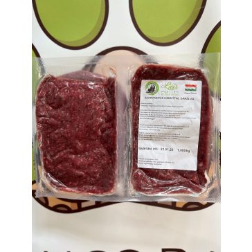 Szarvas hús csonttal darálva 2*500g Livi's Green