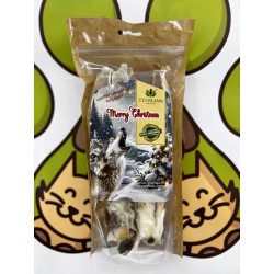   Nyúlfül szőrös Karácsonyi díszcsomagolásban 5db, Teomann