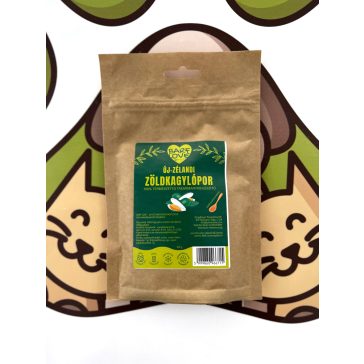 Új-zélandi zöldkagylópor 100g BARF LOVE
