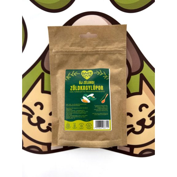 Új-zélandi zöldkagylópor 100g BARF LOVE Új-zélandi zöldkagylópor 100g BARF LOVE
