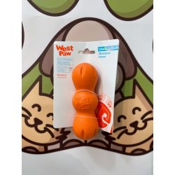 Rágó játék West Paw Rumpus® 13cm narancs