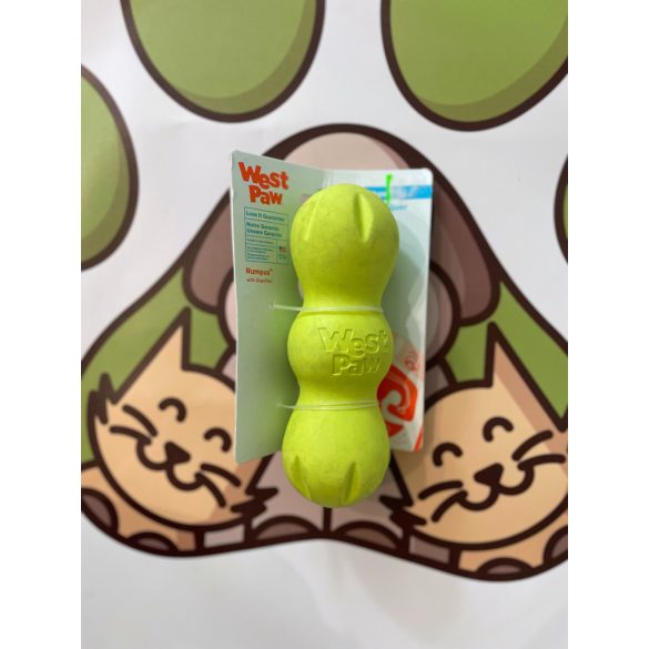 Rágó játék West Paw Rumpus® 16cm zöld