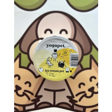 Ice Cream - Ananász, Kókusz és Banán 110g, Yogupet 