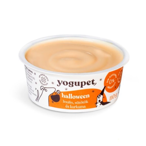 Joghurt Halloween Limited Edition - Sütőtök, Inulin és Kurkuma 2*110g, Yogupet