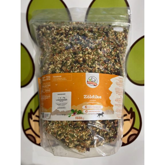 Zöldike szárított zöldségmix 1500g Farkaskonyha Zöldike szárított zöldségmix 1500g Farkaskonyha